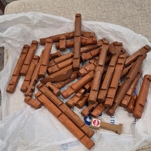 Lincoln Logs Wooden Building Blocks Set